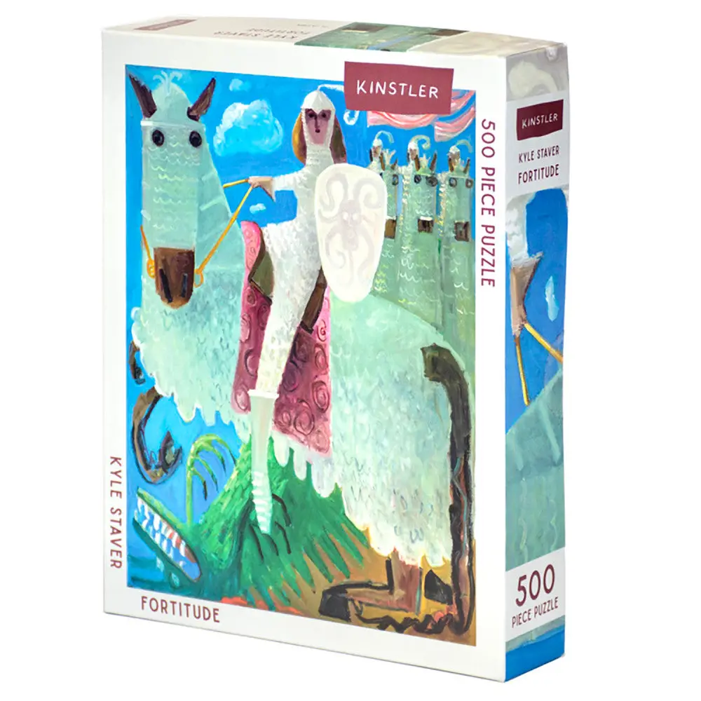 Kinstler Fortitude 500-Piece Puzzle - Artistic Jigsaw, 18" X 24" Assembled 1