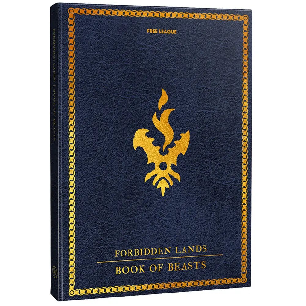 Forbidden Lands: Book Of Beasts - Rpg Hardcover Bestiary 1