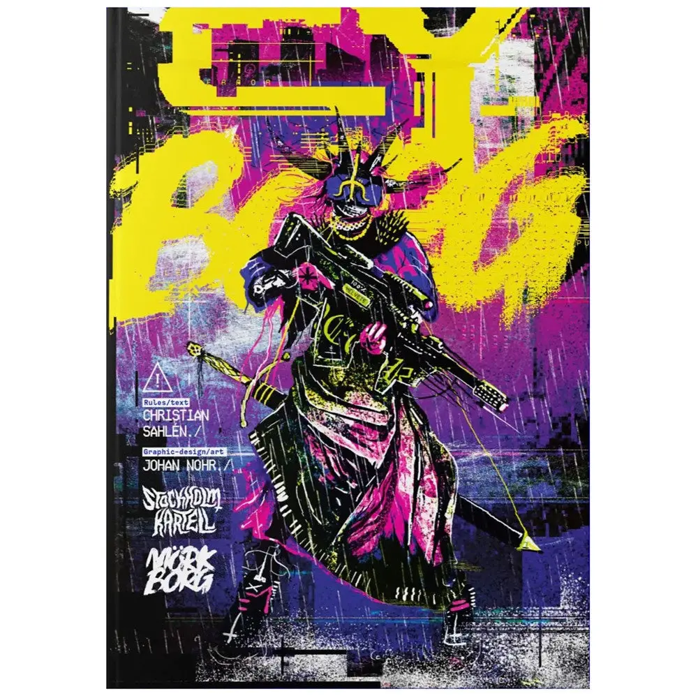Cy_Borg Core Rulebook - Scifi Rpg Hardback Edition 1