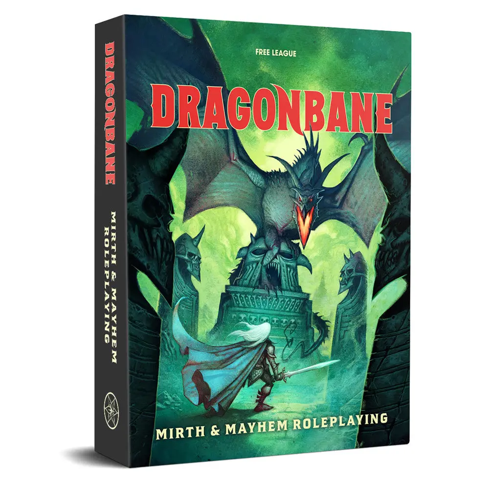 Dragonbane Rpg Core Set - Mirth & Mayhem Boxed Adventure Game 1