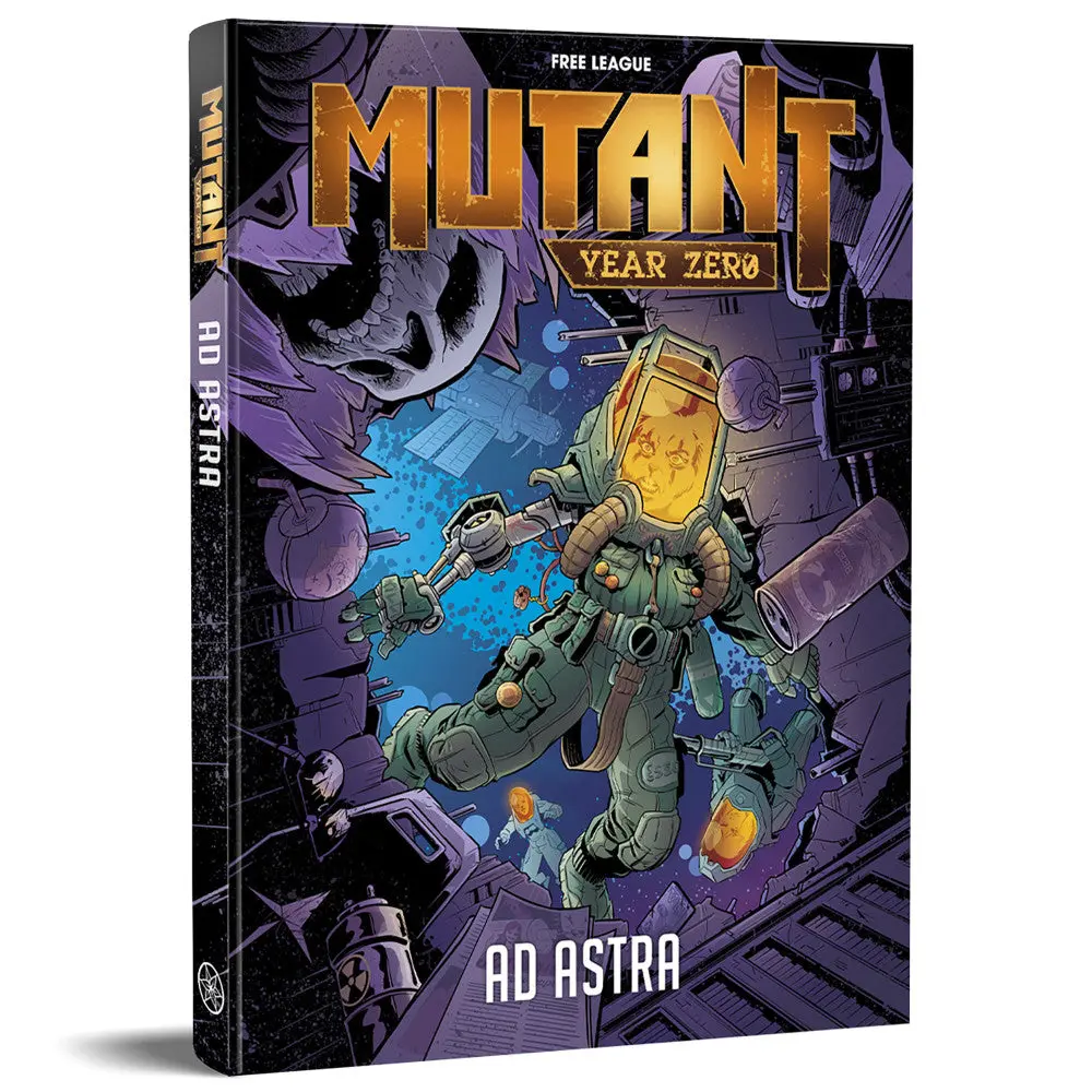 Mutant: Year Zero - Ad Astra Expansion, Hardcover Rpg Book 1