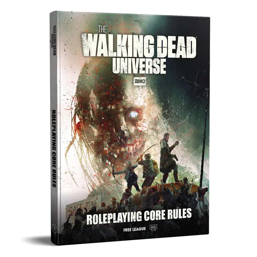 The Walking Dead Universe Rpg Core Rules - Hardback Role-Playing Game Book 1