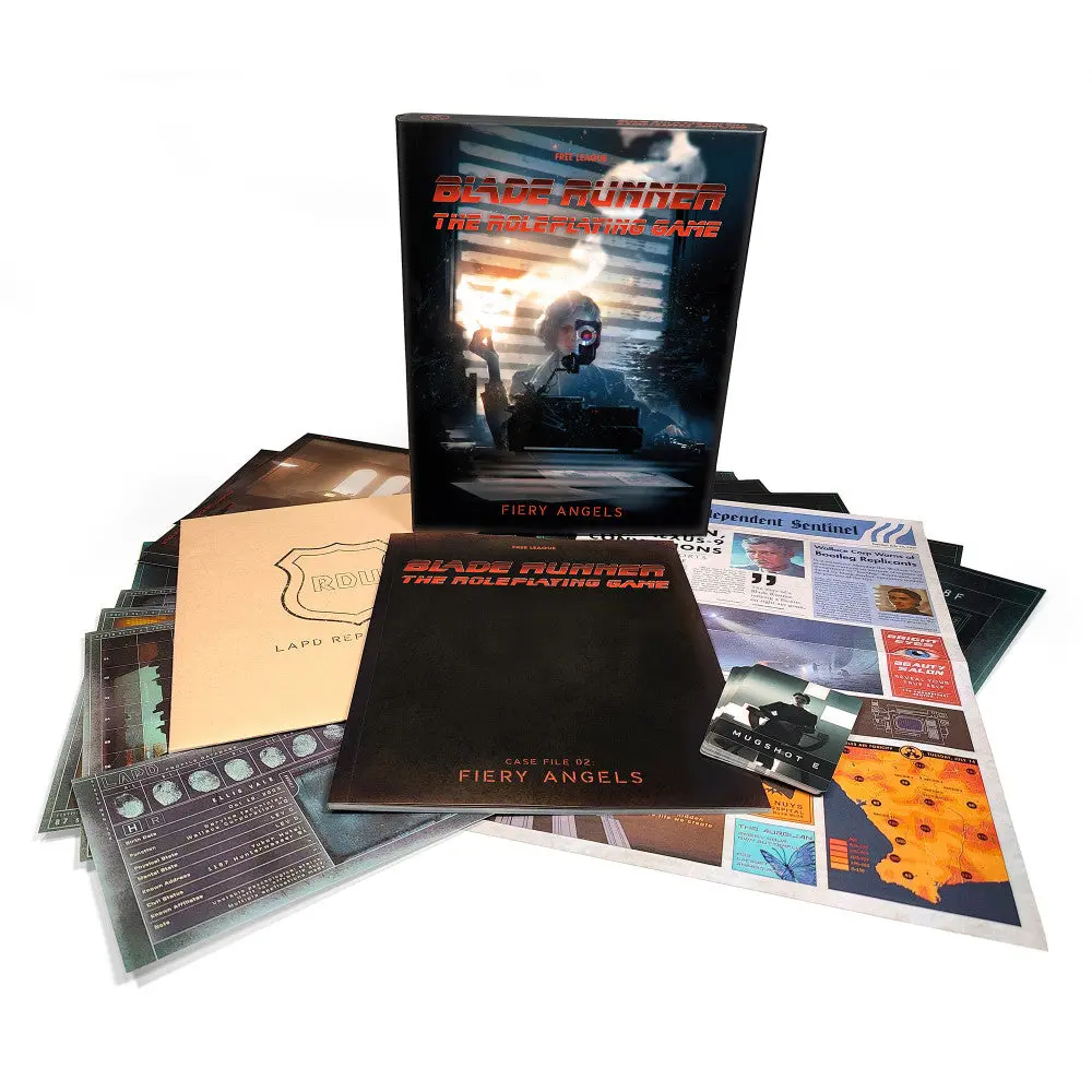 Blade Runner Rpg: Fiery Angels Deluxe Scenario Set 1
