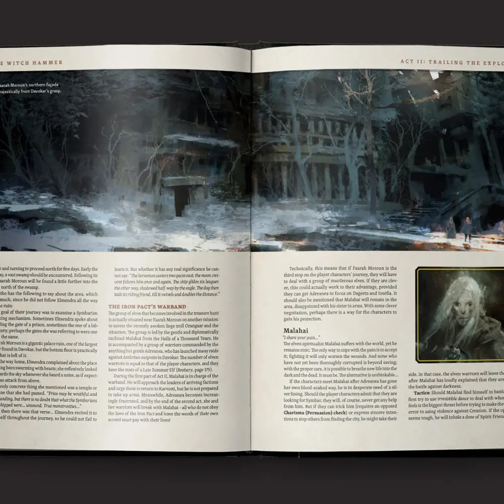 Ruins Of Symbaroum 5E: Throne Of Thorns - Rpg Adventure Book 2