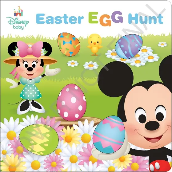 Disney Baby Mickey & Friends Easter Egg Hunt Board Book 1