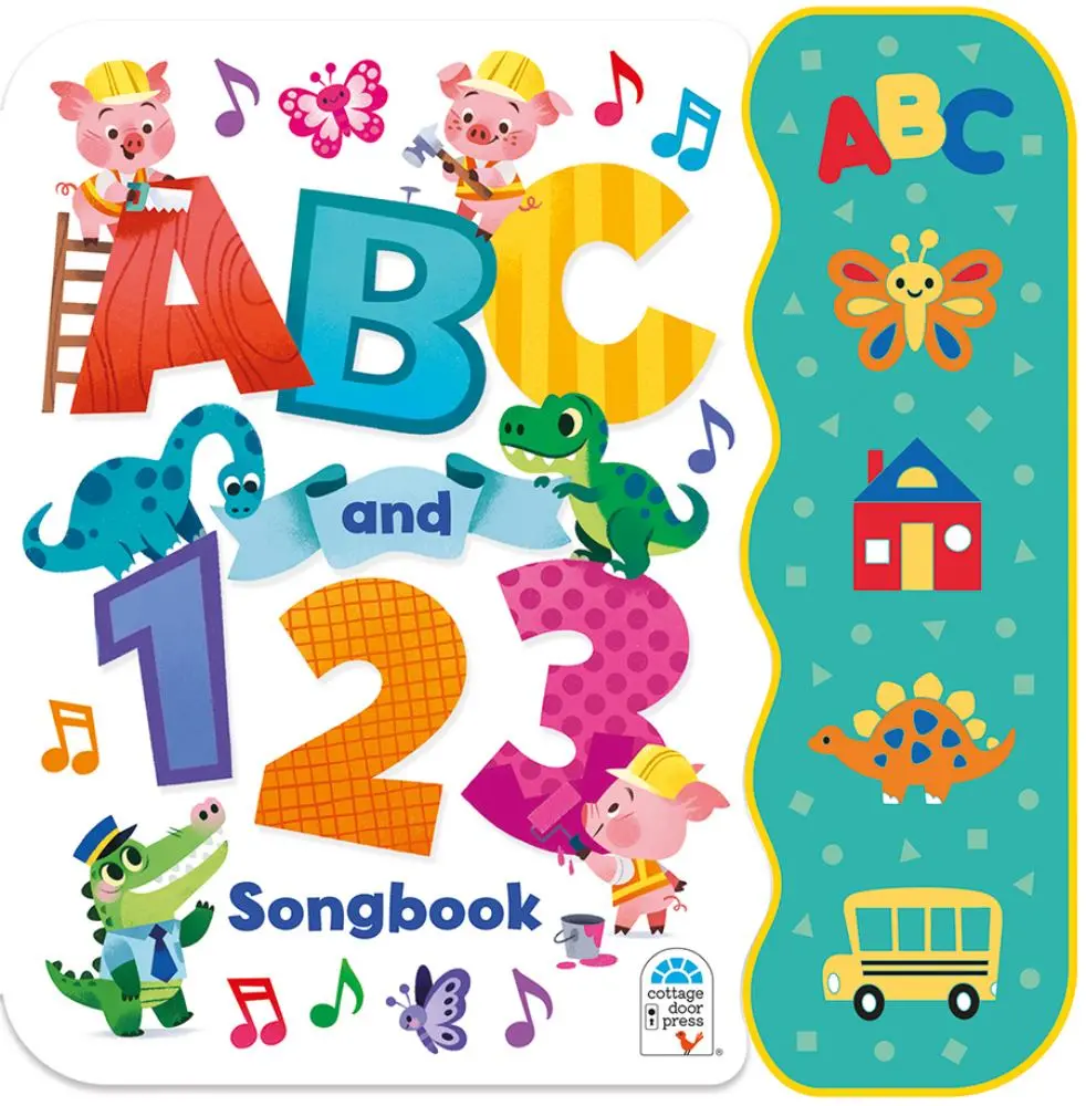 Cottage Door Press Abc And 123 Interactive Songbook Board Book 1