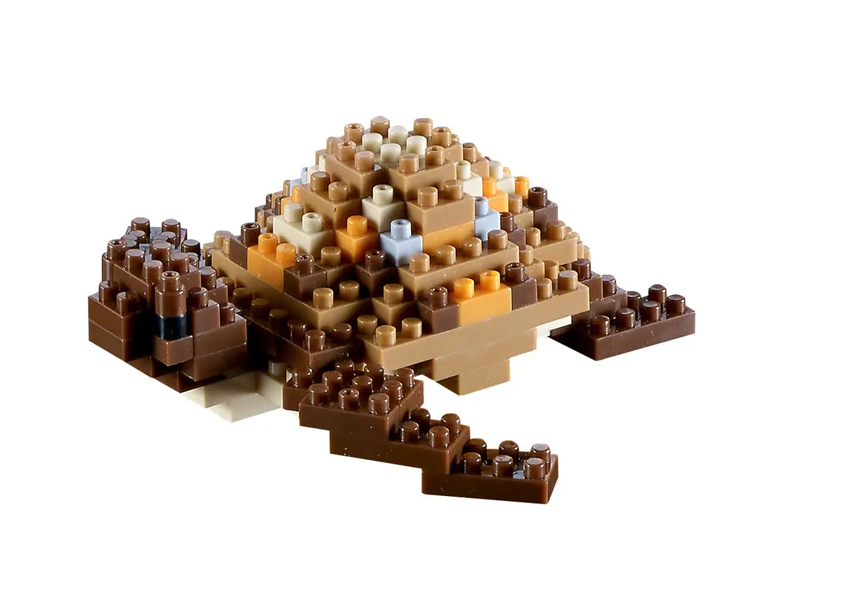 Brixies 90-Piece Turtle Construction Set - Model Bx2095 1
