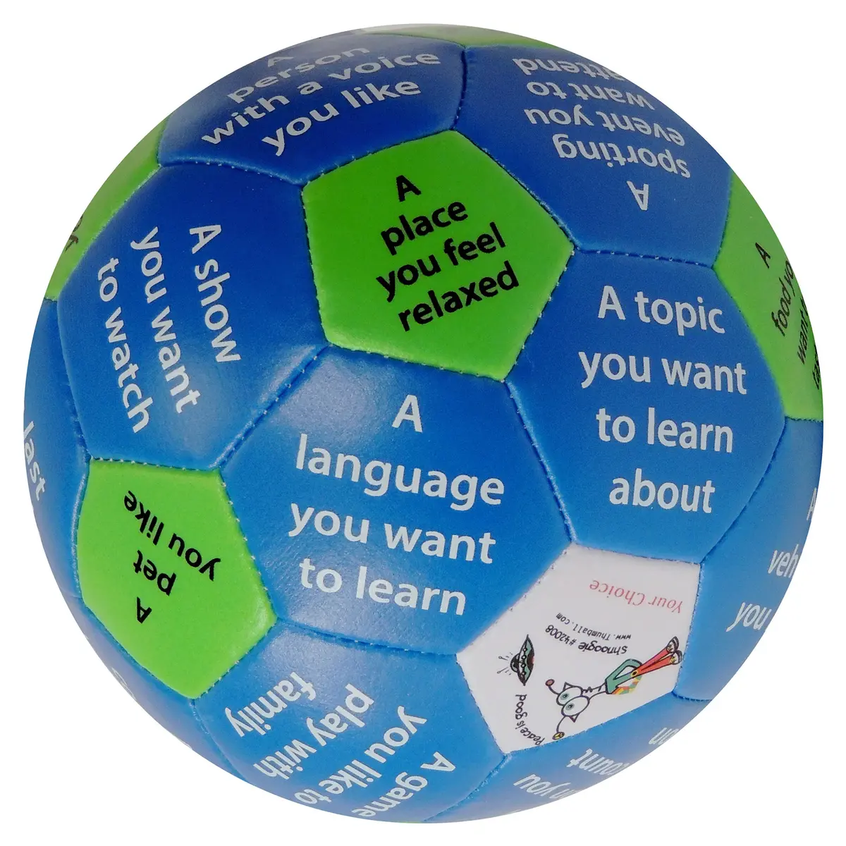Talicor 4" Thumball All About You Interactive Game 1