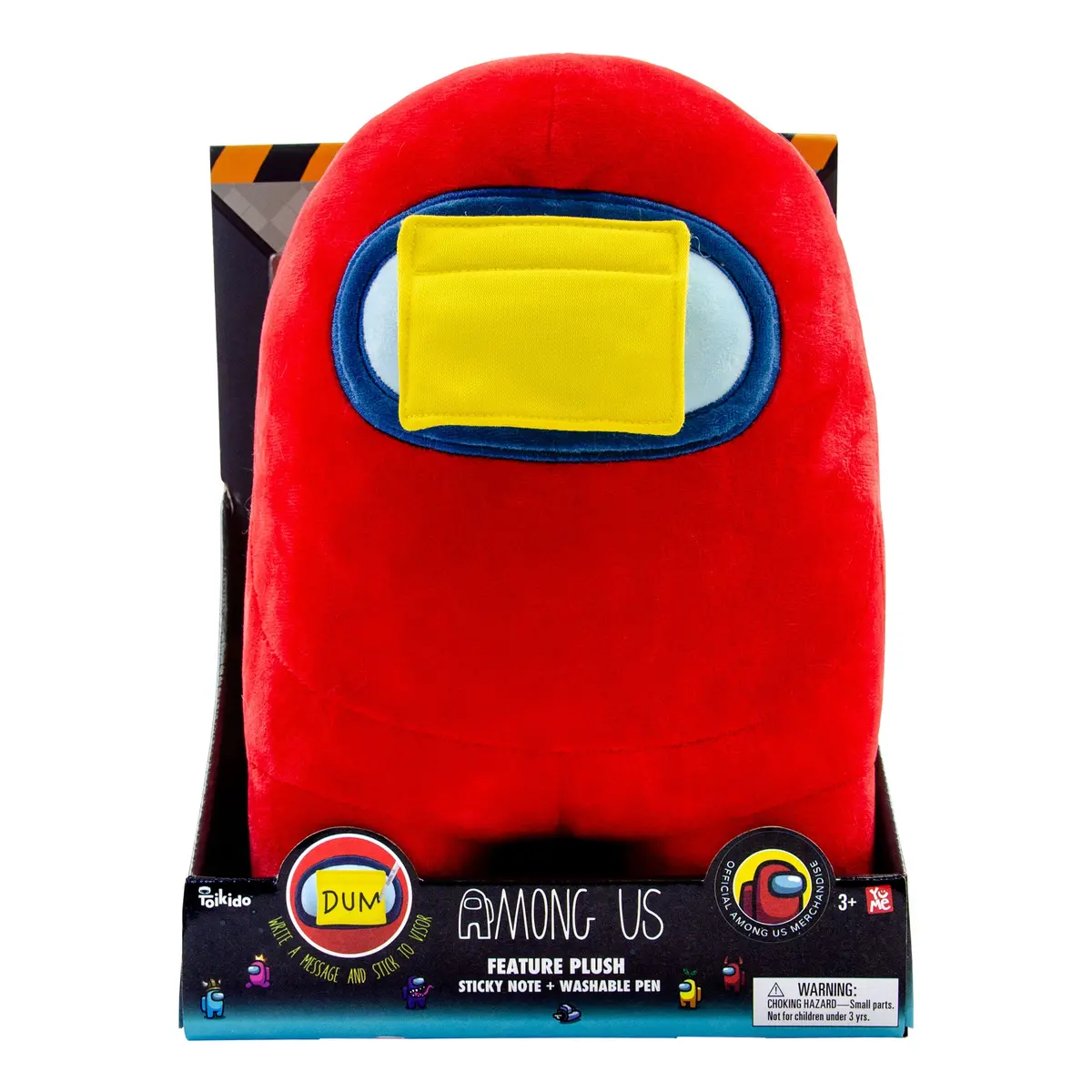 Among Us 12-Inch Sticky Note Message Plush Toy 1