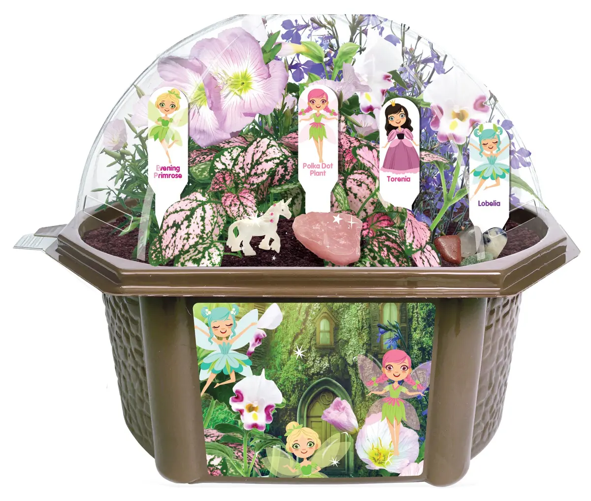 Toys'r'us Fanciful Fairy Garden Interactive Terrarium Kit 1