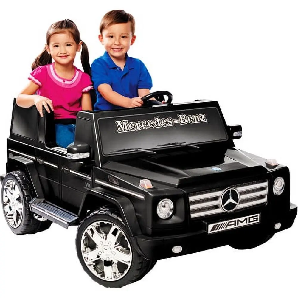 Kid Motorz - 12V Mercedes Benz G55 Amg Two-Seater - Black 1