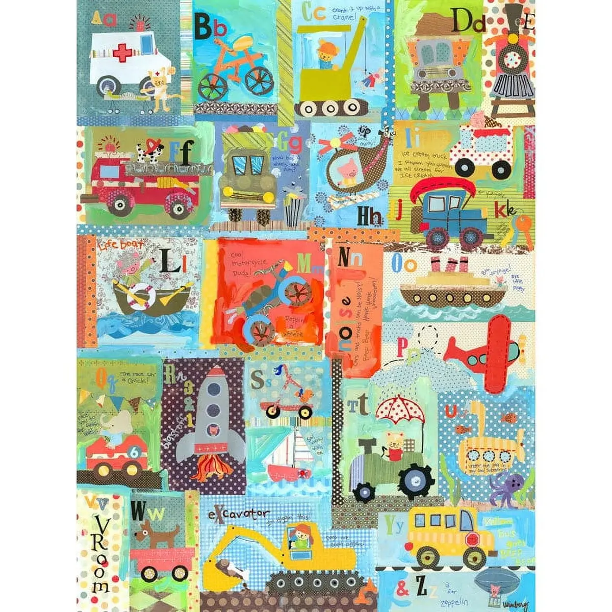 Oopsy Daisys Go Alphabet Can - Vibrant Learning Fun 1