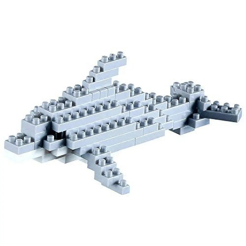 Brixies 65-Piece Dolphin Micro-Sized Building Block Set - Bx2028 1
