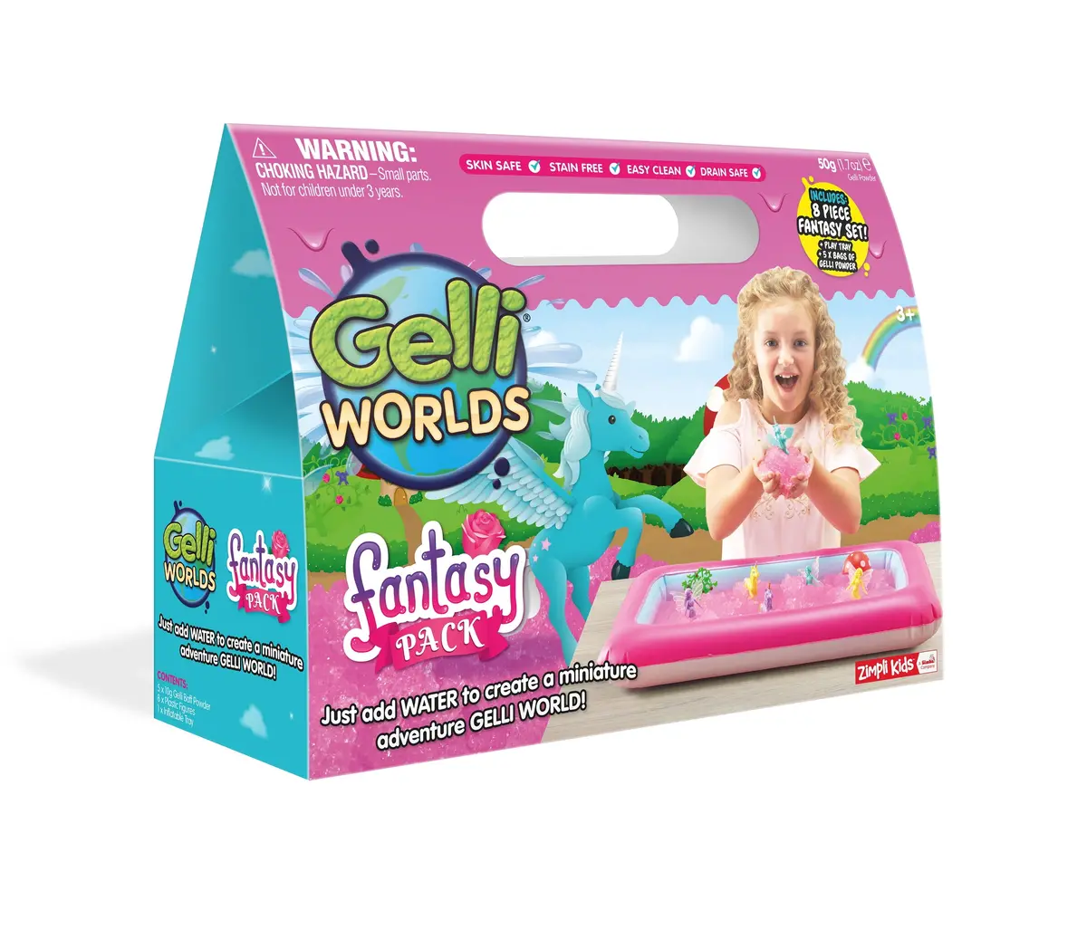 Zimpli Kids Gelli Worlds Fantasy Pack With Fairies & Unicorns 1