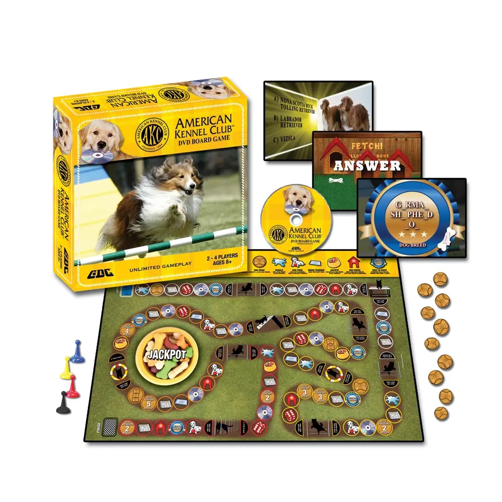 American Kennel Club Adventure Dog Board Game Dvd 1