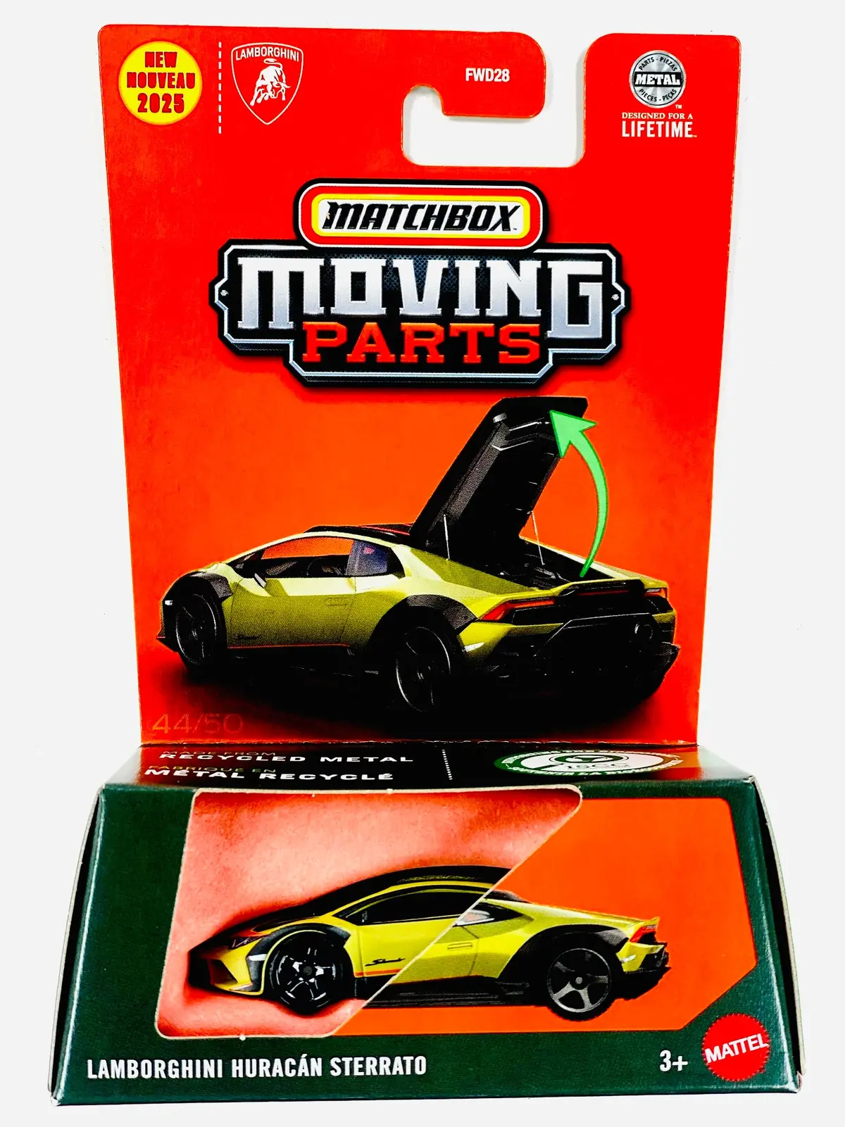 Matchbox 2025 Moving Parts Case H Lamborghini Huracan Sterrato 1