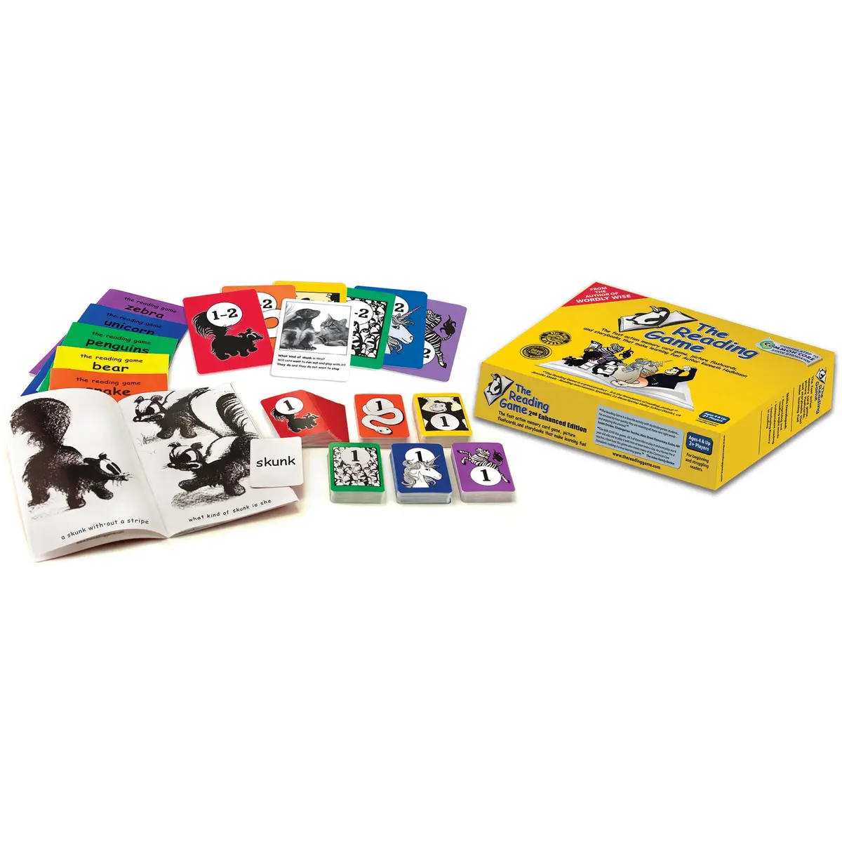 The Reading Game - 2Nd Edition - Fast-Action Memory And Storybook Set 1