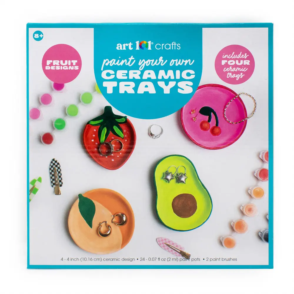 Art 101 Diy Ceramic Fruit Tray Painting Kit - Multicolor 1