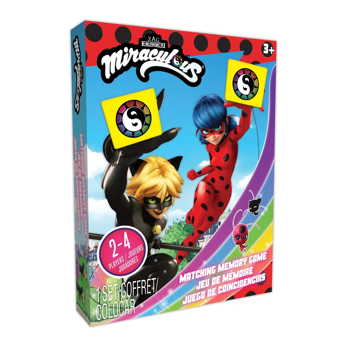 Miraculous Heroez Memory Match Card Game 1
