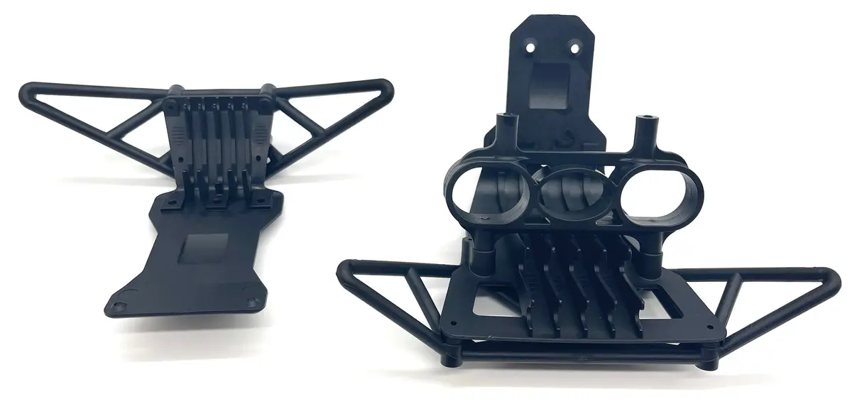 Arrma Fireteam 6S Blx - Bumpers (Front & Rear) Mounts, Steps, Skid Plates Ara7618 2