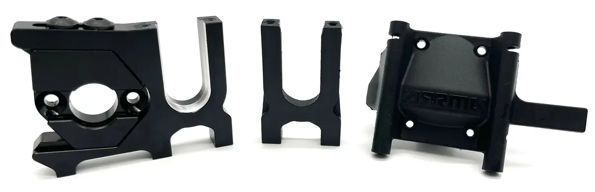 Arrma Fireteam 6S Blx  - Motor Mount Black Sliding Typhon Tlr Ara7618 1