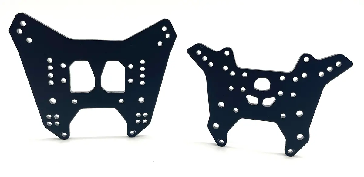 Arrma Fireteam 6S Blx  - Towers (Front/Rear Shock Tower Aluminum Anodized Ara7618 1
