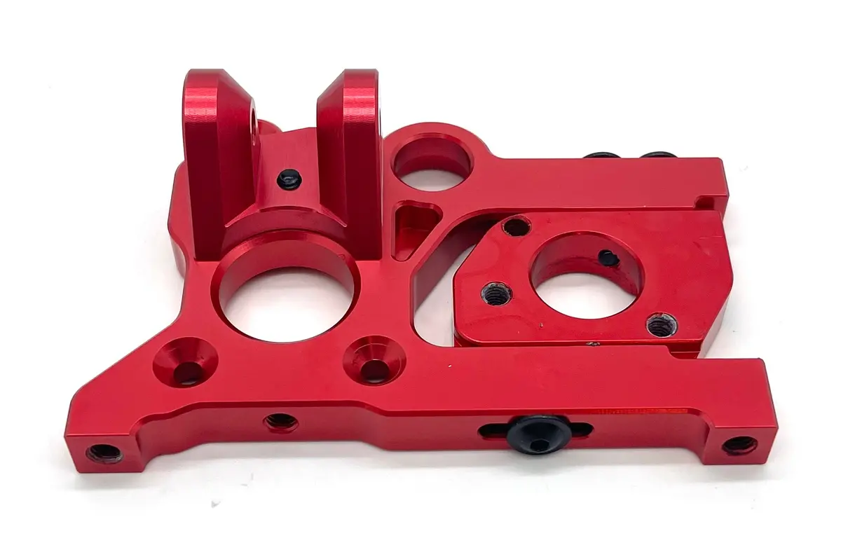 Kraton 8S Exb - Aluminum Red Motor Mount, Sliding Blx Arrma 1/5 Ara5808v2 1