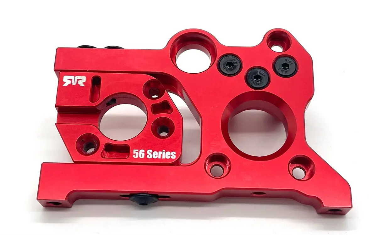 Outcast 8S Exb - Aluminum Red Motor Mount, Sliding Blx Arrma 1/5 Ara5210v2 1