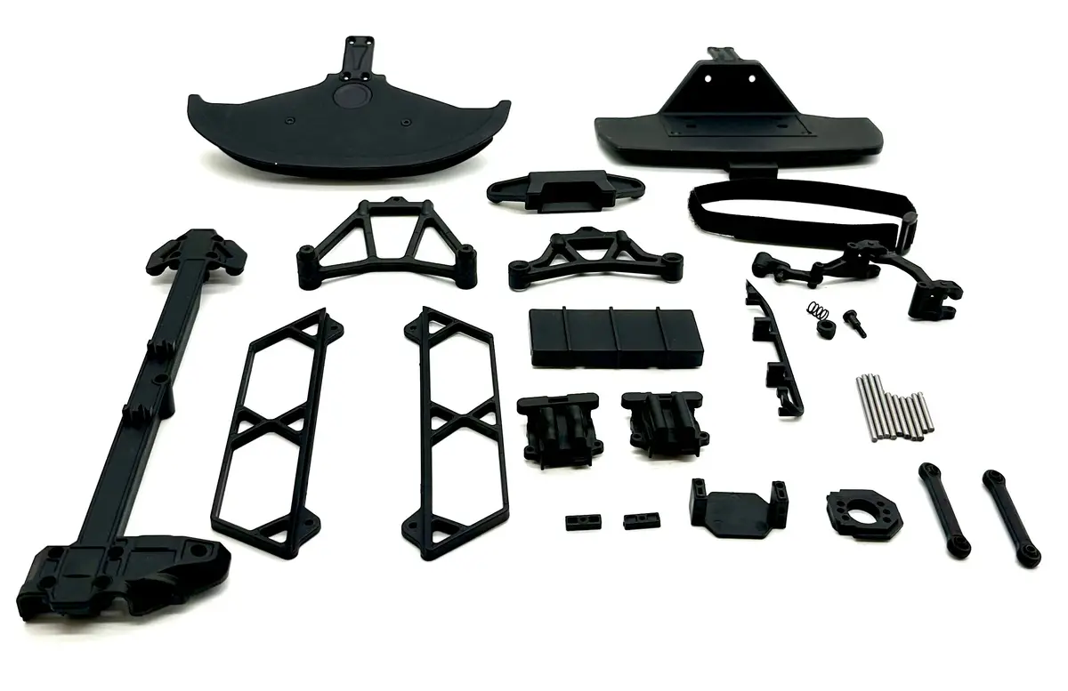 Losi Asphalt Late Model - Plastic, Bumpers, Diffuser (Los-3104T1) 1