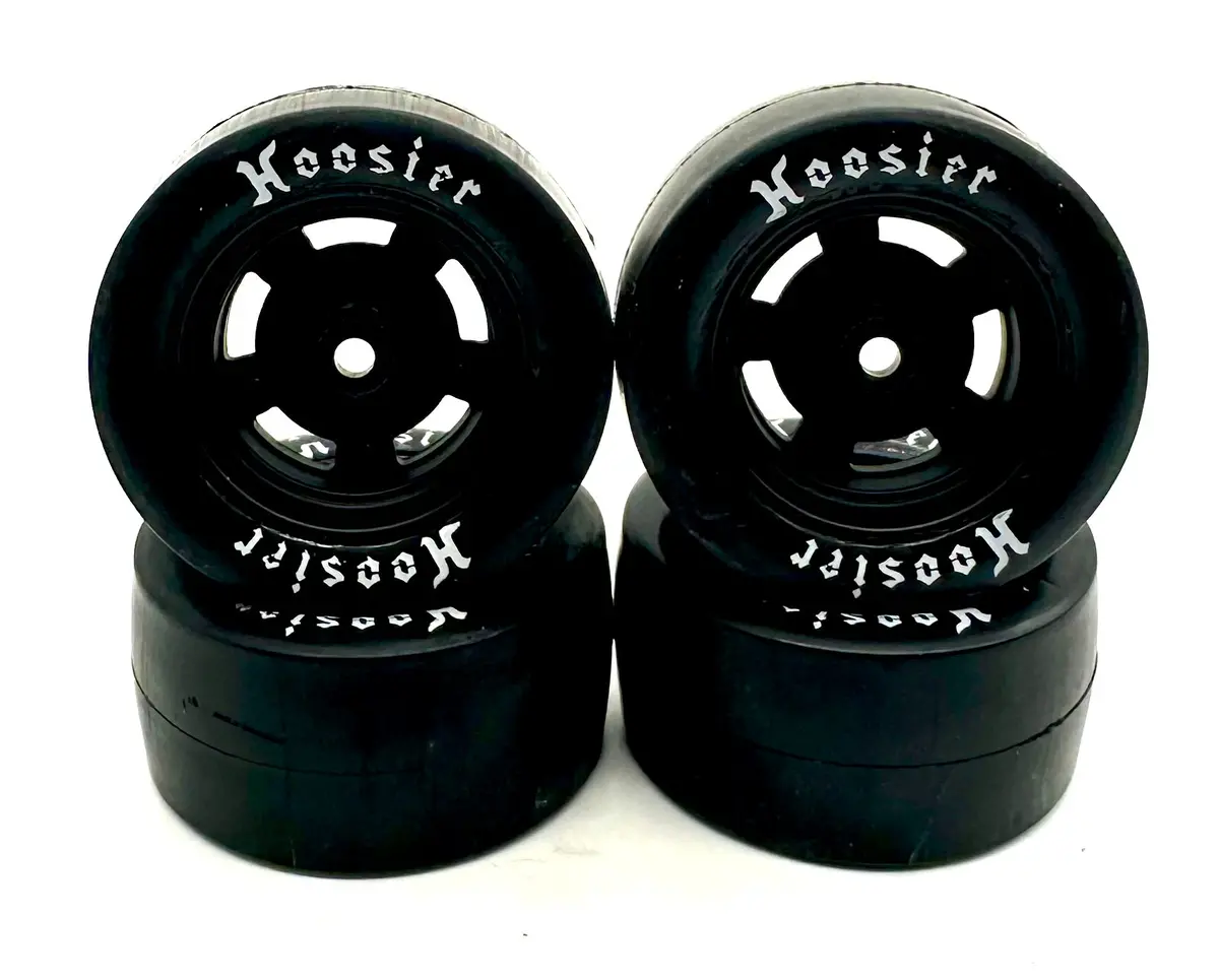 Losi Nascar Grom - Tires ( Hoosier Eagle Mounted Tires, Medium (4) Los-3104T1 1
