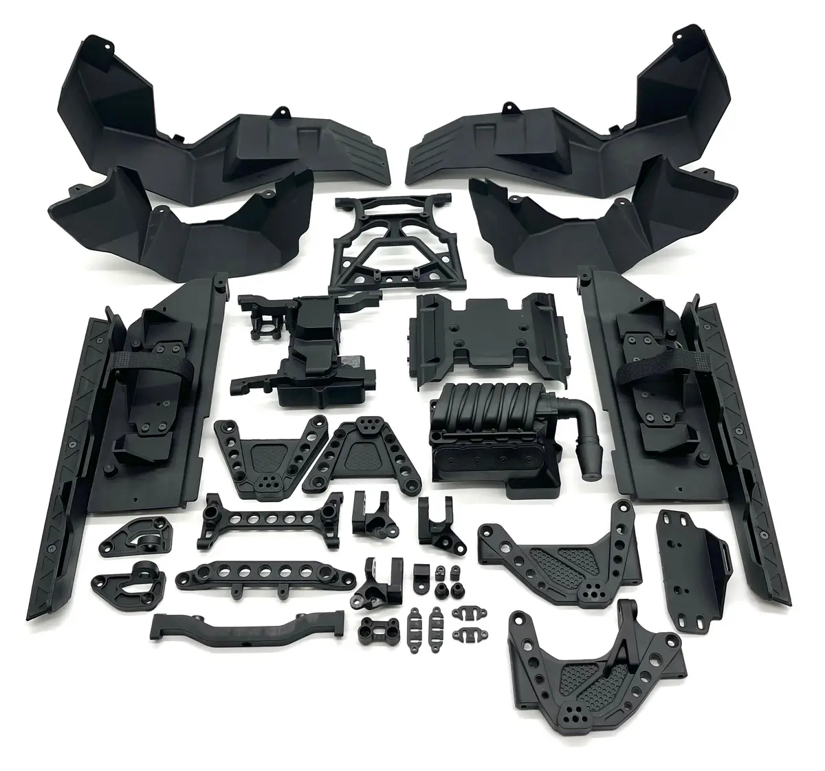 Axial Scx6 Jeep Wrangler Plastic Parts, Bumpers, Sliders, Towers, Braces Axi05000 1