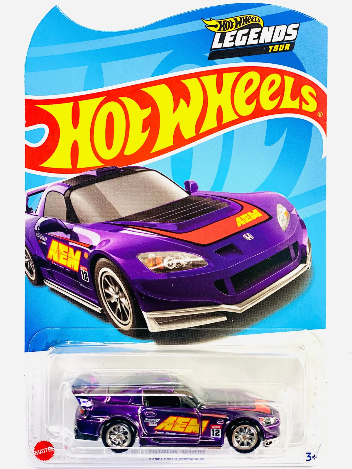 Hot Wheels 2023 Legends Tour Honda S2000 - Damaged Card 1