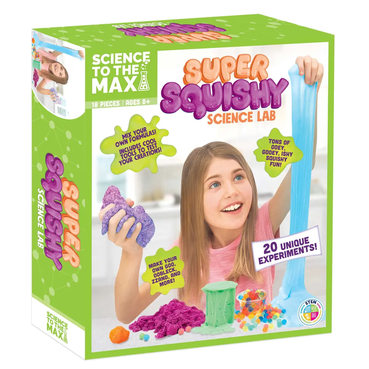 Science To The Max Squishy Science Lab Polymer Exploration Kit 1