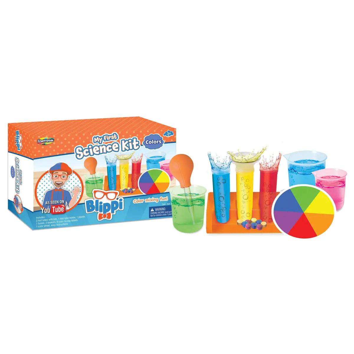 Blippi My First Science Kit – Colors Exploration Set 1