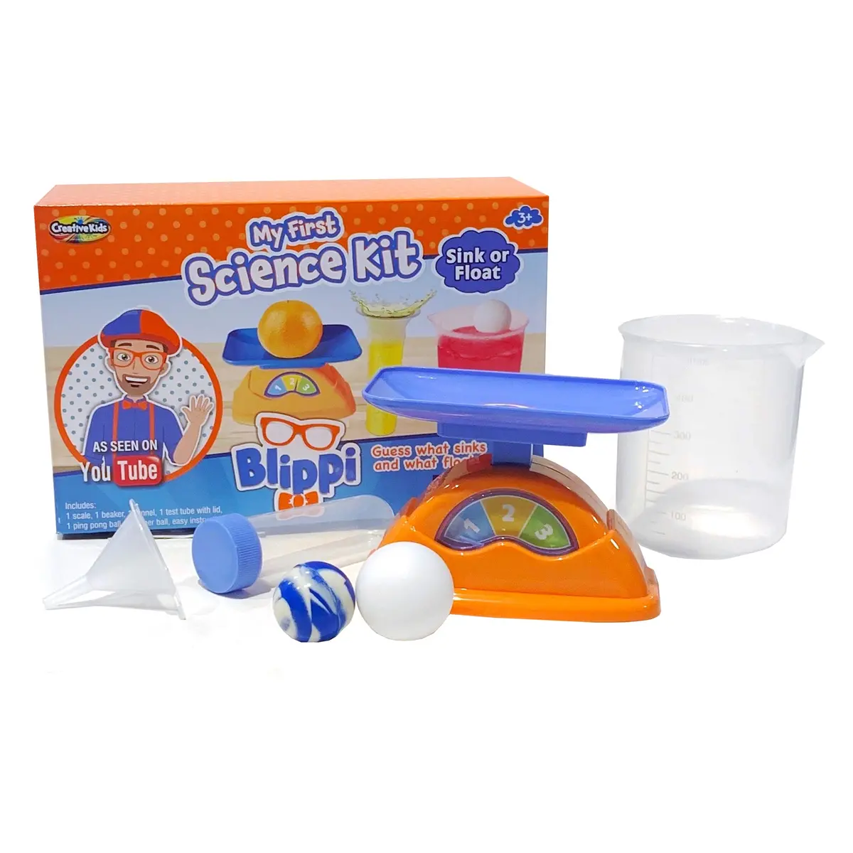 Blippi My First Science Kit - Sink Or Float Experiment Set 1