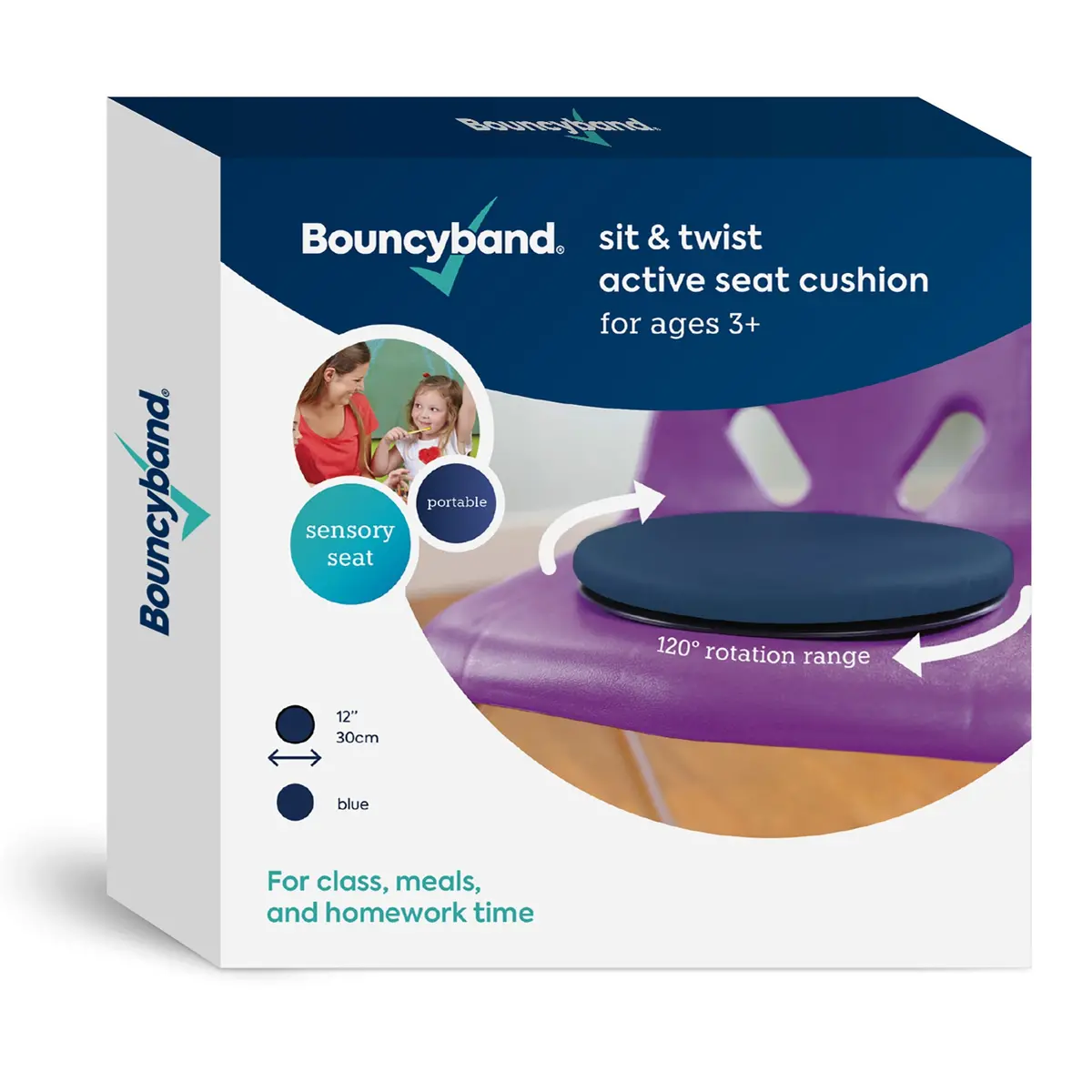 Bouncyband Sit & Twist Active Seat Cushion For Kids 1