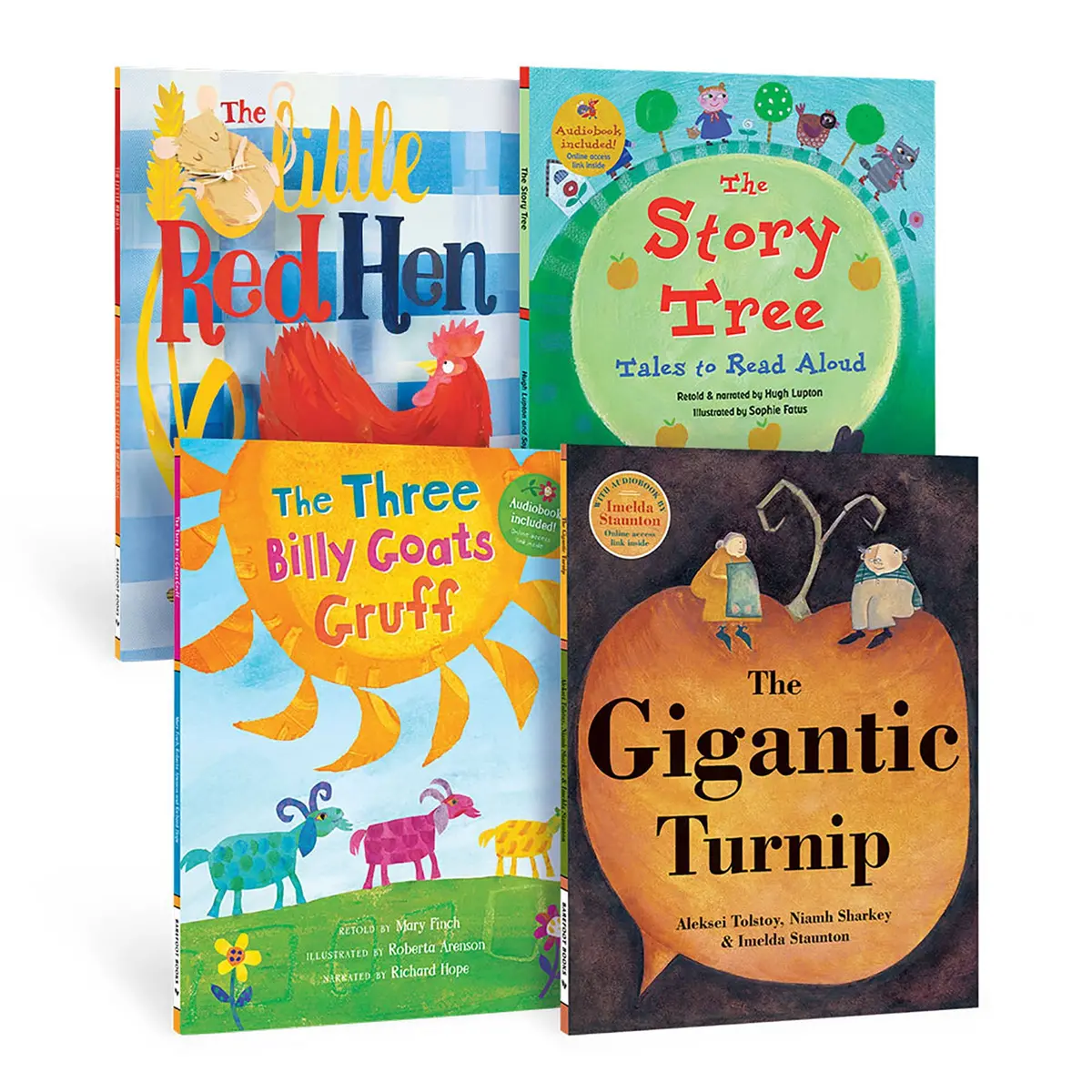 Barefoot Books Kindergarten Classic Stories 4-Book Bundle 1