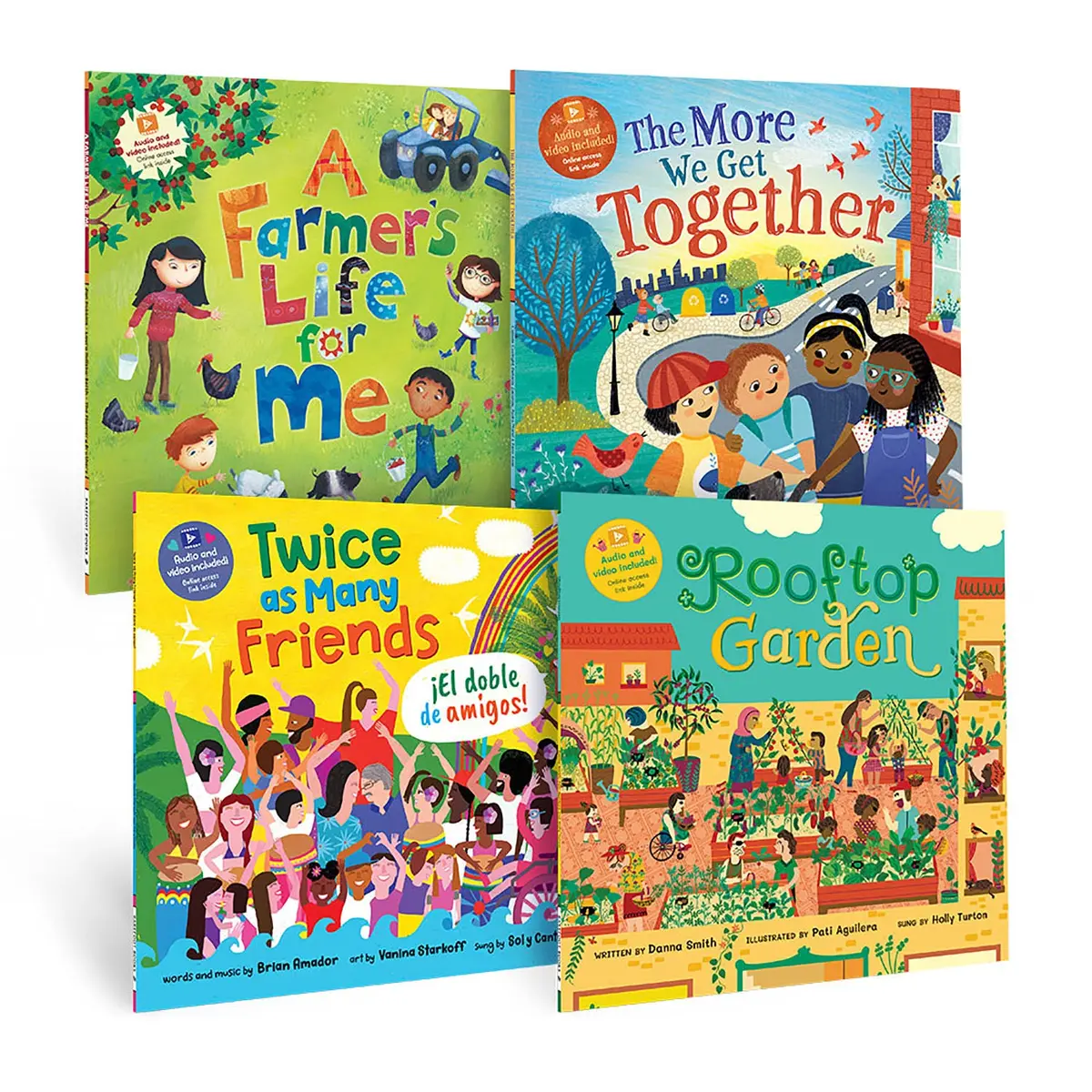 Barefoot Books 1St Grade 4-Piece Friendship And Community Singalong Set 1