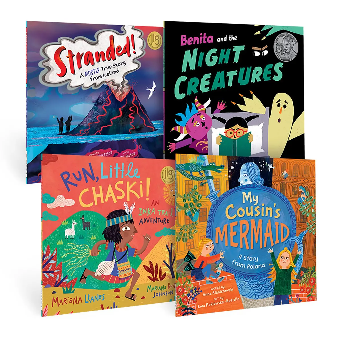 Barefoot Books 1St Grade Diverse Stories - 4 Book Bundle 1