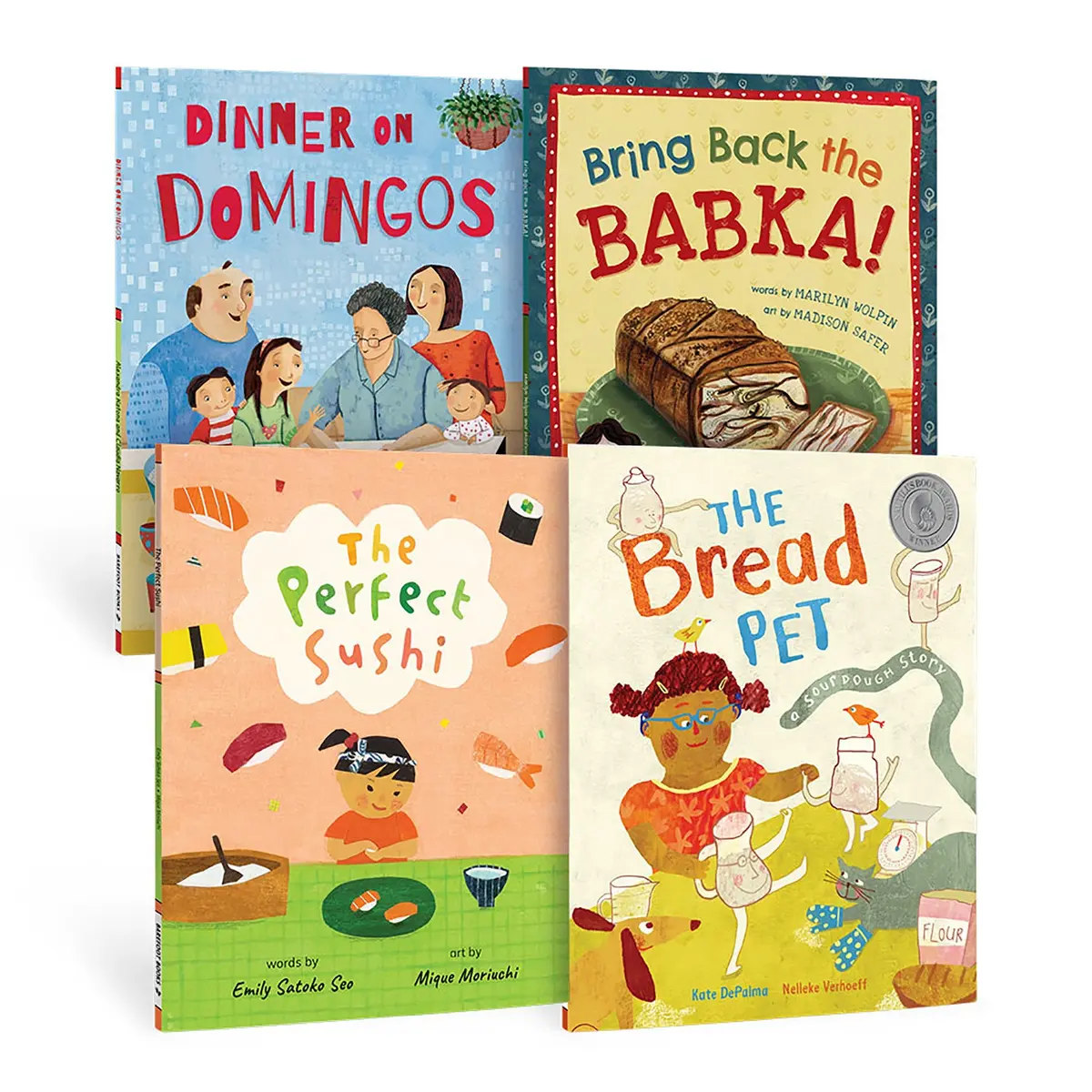 Barefoot Books 2Nd Grade Food & Family 4-Book Bundle 1