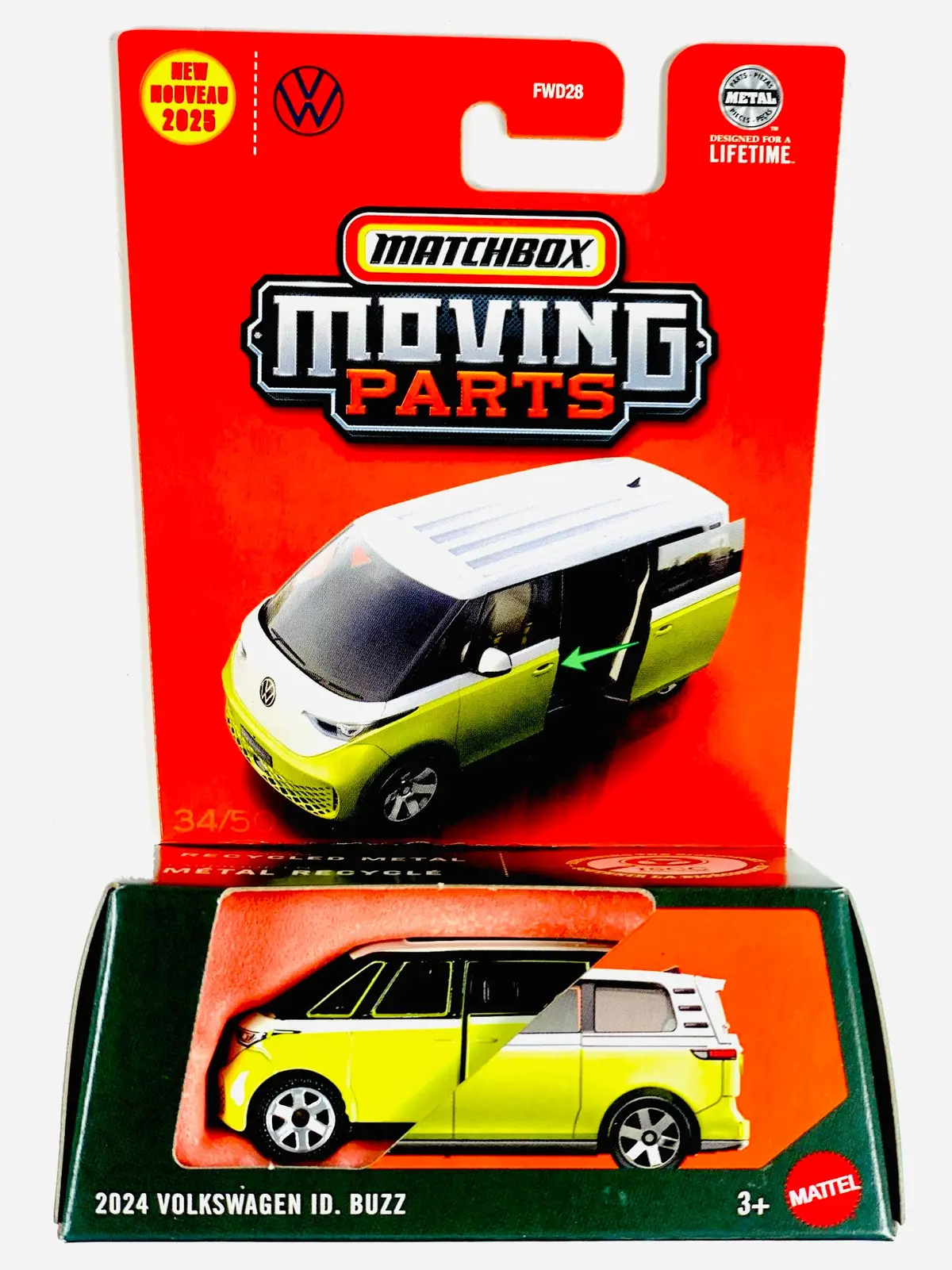 5Matchbox 2025 Moving Parts Case H 2024 Volkswagen Id Buzz 1