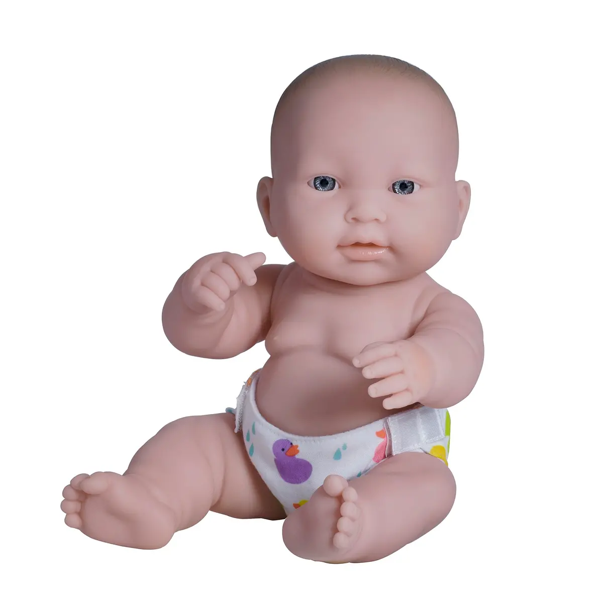 Jc Toys 14 Inch - Blue Eyes In Dotted Diaper Baby Doll 1