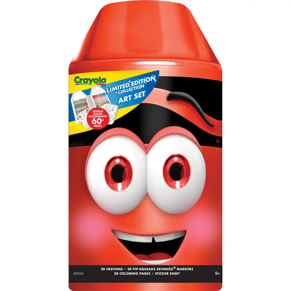 Crayola Collector's Colors Red Art Case - Limited Edition 1