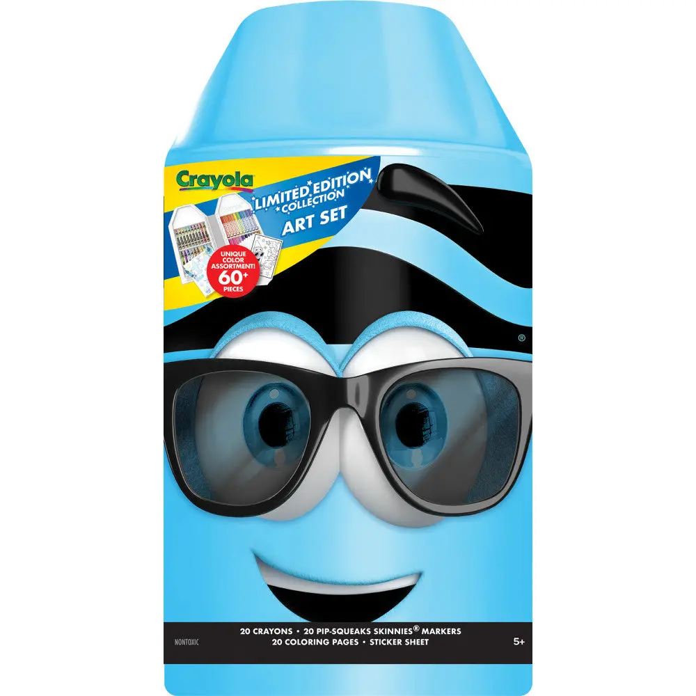 Crayola Blue Blizzard Limited Edition Art Case - Collectible Design 1