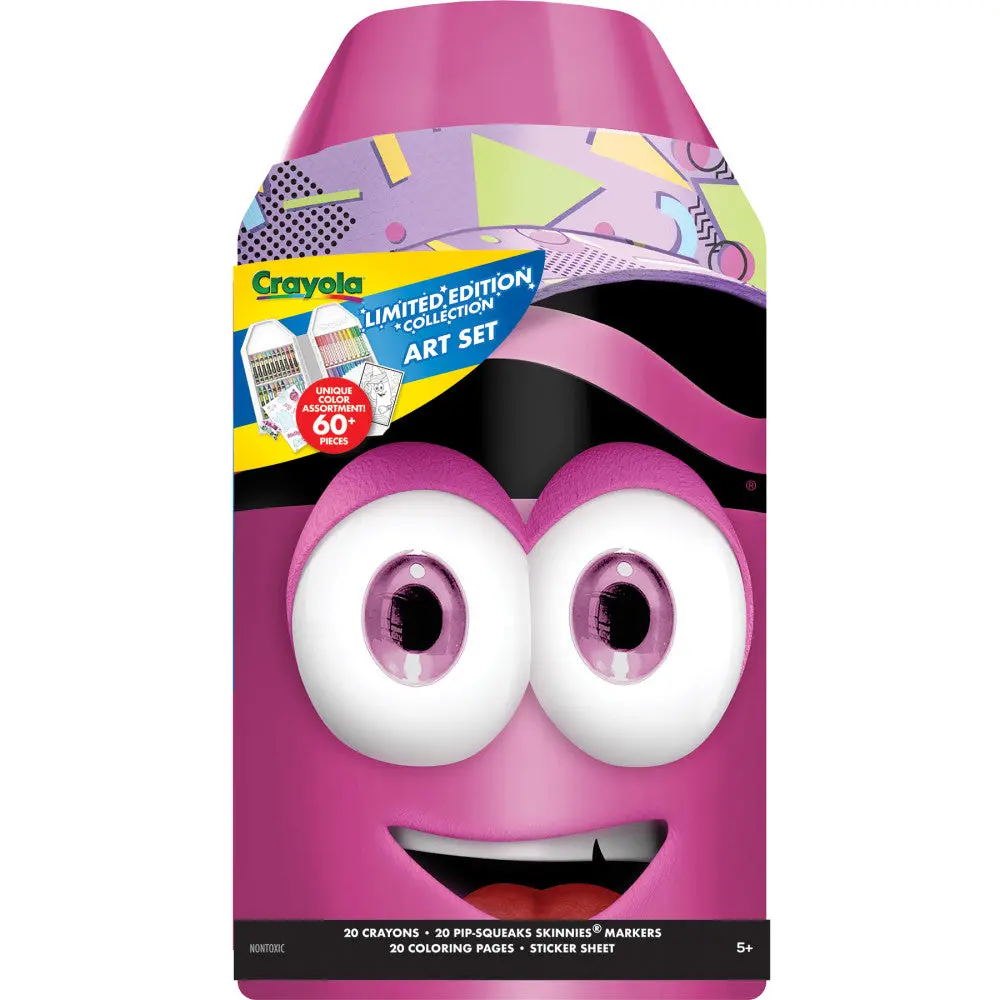 Crayola Mauve Edition Art Case - Collectible, With Crayons & Markers 1