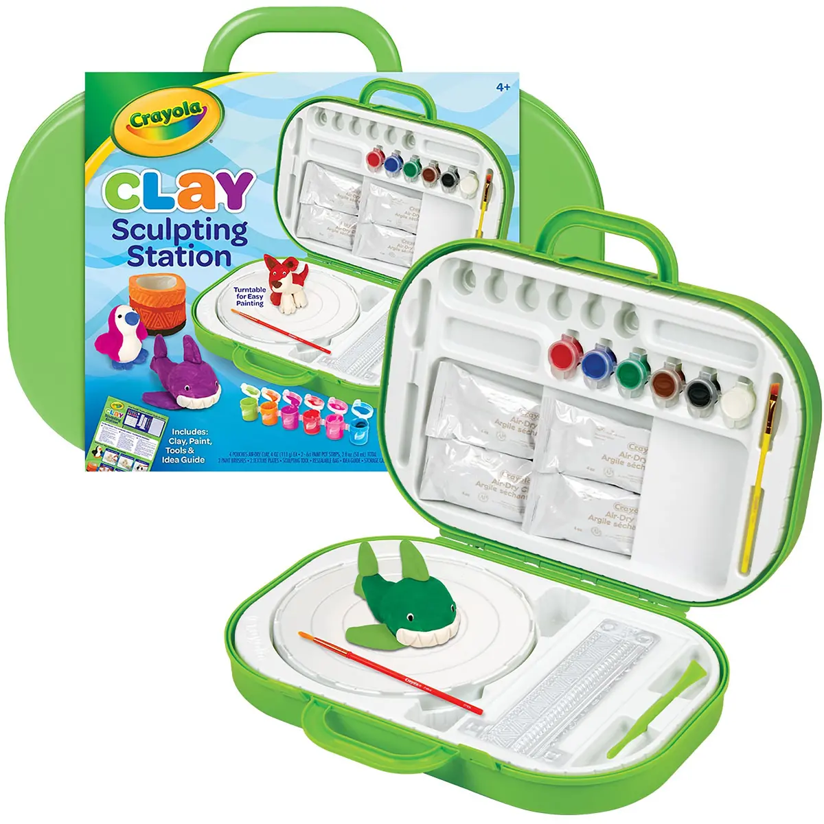 Crayola Clay Sculpting Station Complete Creative Art Kit 1