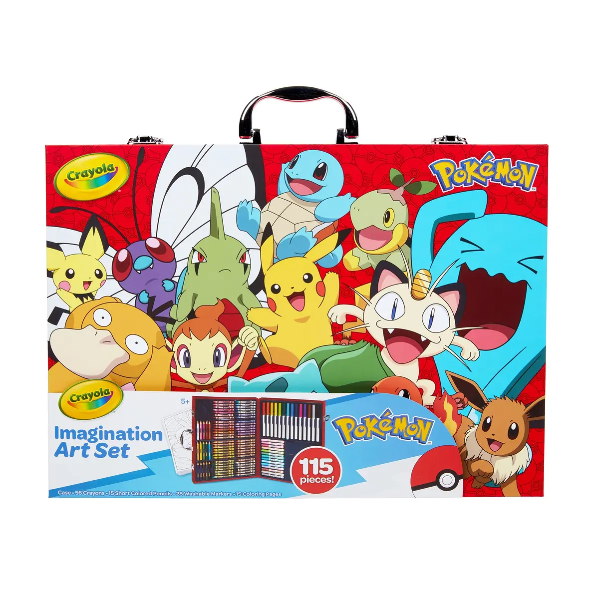 Crayola Pokémon Imagination Art Set - 115 Pieces 1