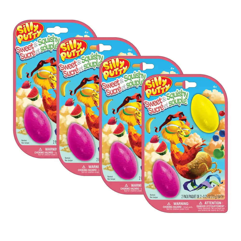 Crayola Silly Putty Sweet & Squishy Scented Egg Duo - 8 Pack 1