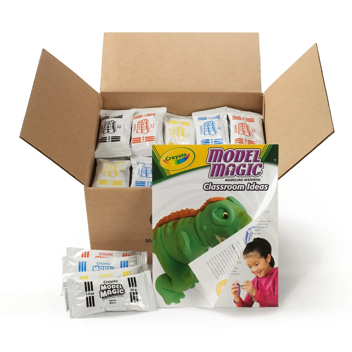 Crayola Model Magic Primary Colors Classpack - Assorted, 75 Packs 1
