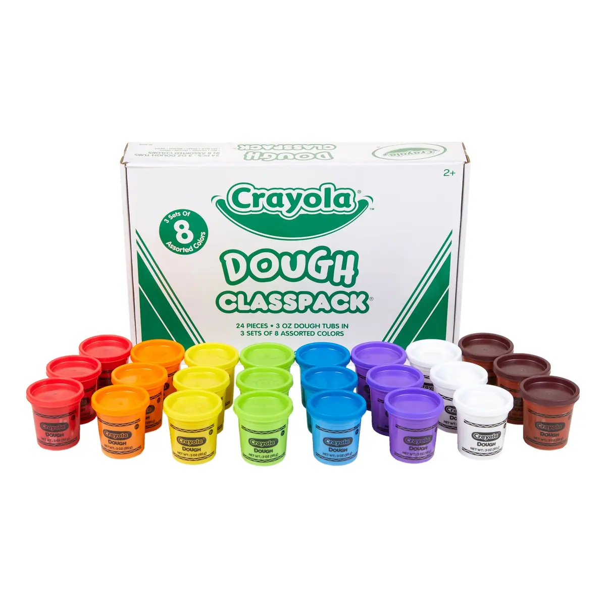 Crayola Classpack Assorted Colors Dough Set - 24 Count, 3 Oz Tubs 1